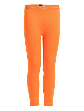 Icebreaker Merino 200 Oasis Thermal Lasten Leggingsit Oranssi | FI 1932TCEV